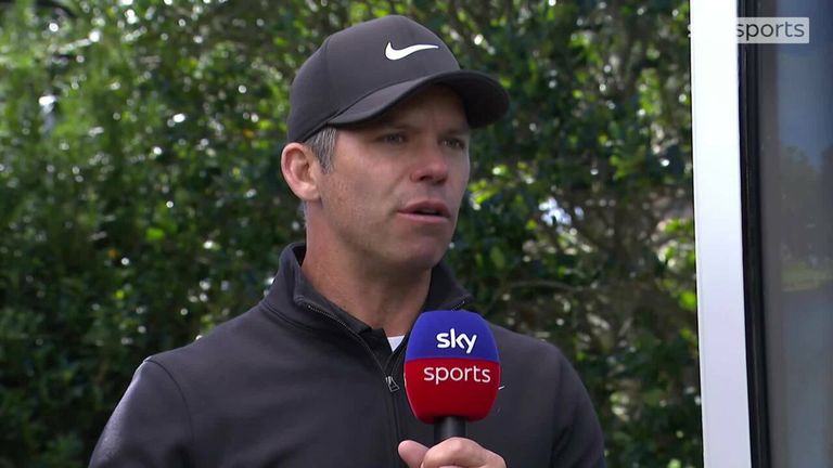 Paul Casey admits he's struggled around Sawgrass but says his batting has helped him keep contention at bay.