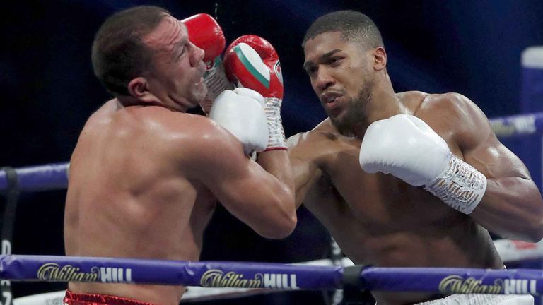 Anthony Joshua v Kubrat Pulev Video Watch TV Show Sky Sports