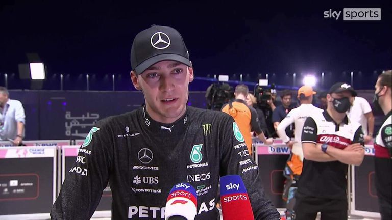 Mercedes' George Russell says the team is making progress but admits they still have a long way to go to catch up with their rivals