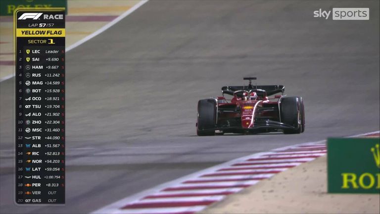 Charles Leclerc, Bahreyn Grand Prix'sinde sezonun açılış yarışını kazandı