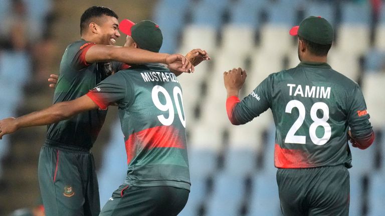 Bangladesh beat South Africa by 38 runs in the first ODI, their first win in the country in any format