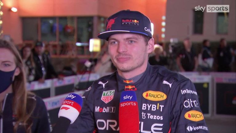 Max Verstappen was satisfied to finish second in qualifying ahead of the season-opening Bahrain Grand Prix