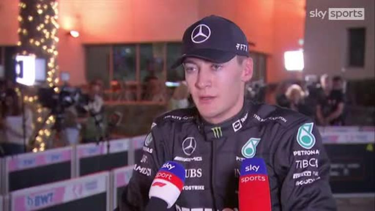 George Russell admits the Mercedes are 'not where they want to be', after a disappointing day in qualifying ahead of the Bahrain Grand Prix.