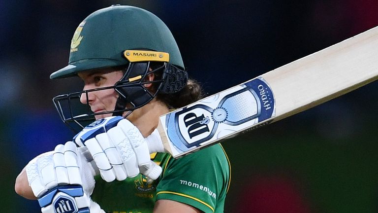 Wolvaardt is the leading run-scorer in the 2022 World Cup, four  runs ahead of Australia's Rachael Haynes