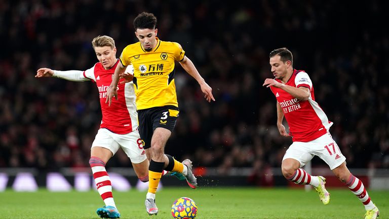 Ait-Nouri's Wolves are still reeling from recent defeats to Arsenal and West Ham