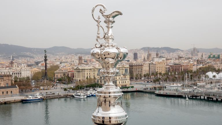 The 37th America's Cup will be held in Barcelona 
