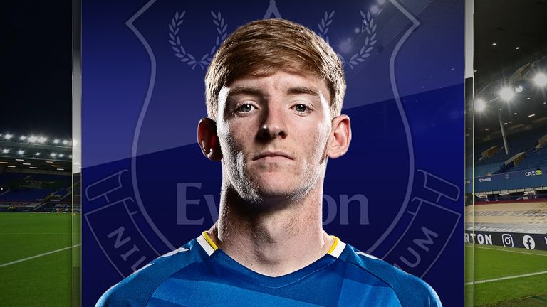 Everton's Anthony Gordon