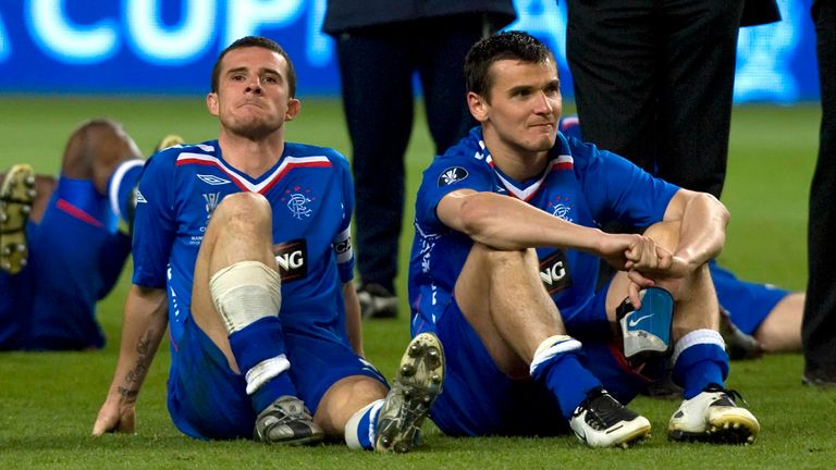 Rangers&#39; fixture pile-up during their run to the Uefa Cup final took its toll on their title bid