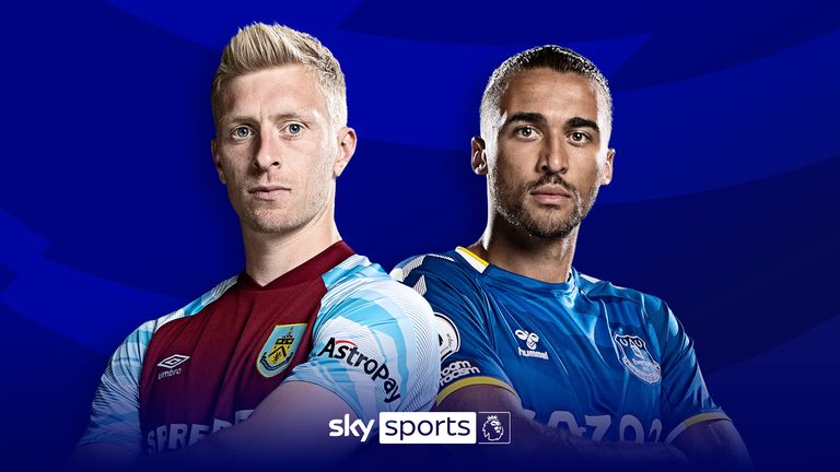 Burnley vs Everton will be live on Sky Sports