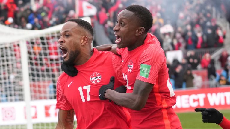 Cyle Larin scored as Canada qualified for Qatar