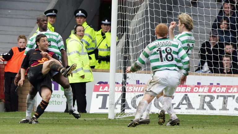 Scott McDonald ended Celtic&#39;s title hopes at Fir Park