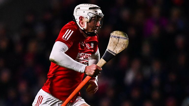 5 March 2022; Shane Barrett of Cork during the Allianz Hurling League Division 1 Group A match between Cork and Galway at P..irc U.. Chaoimh in Cork. Photo by E..in Noonan/Sportsfile