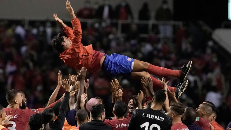 Costa Rica will now face New Zealand for a place at the 2022 World Cup