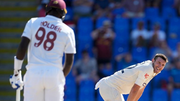 Jason Holder deceived the England bowlers in the final session of the second day