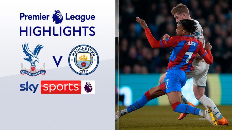 Crystal Palace 0 0 Man City Champions Leave Door Ajar For Liverpool After Dropping Points At Selhurst Park Football News Sky Sports