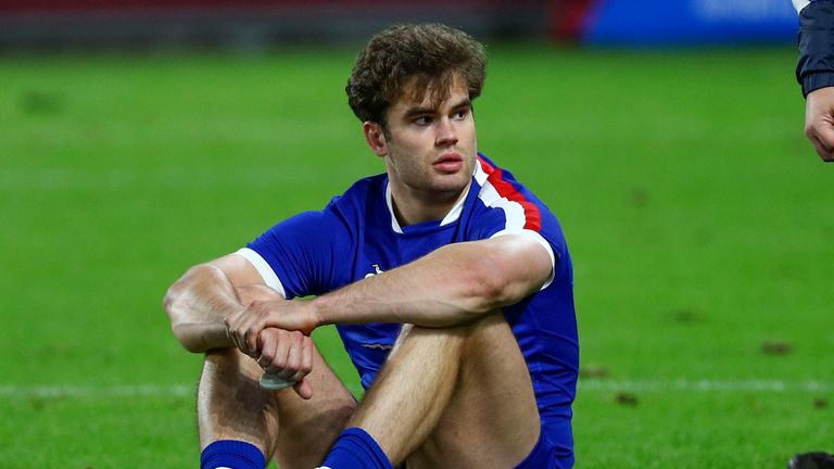 France wing Damian Penaud is out of their Six Nations clash vs Wales in Cardiff due to Covid 