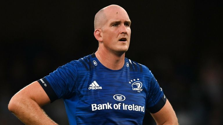 10 September 2021; Devin Toner of Leinster during the Bank of Ireland Pre-Season Friendly match between Leinster and Harlequins at Aviva Stadium in Dublin. Photo by Harry Murphy/Sportsfile