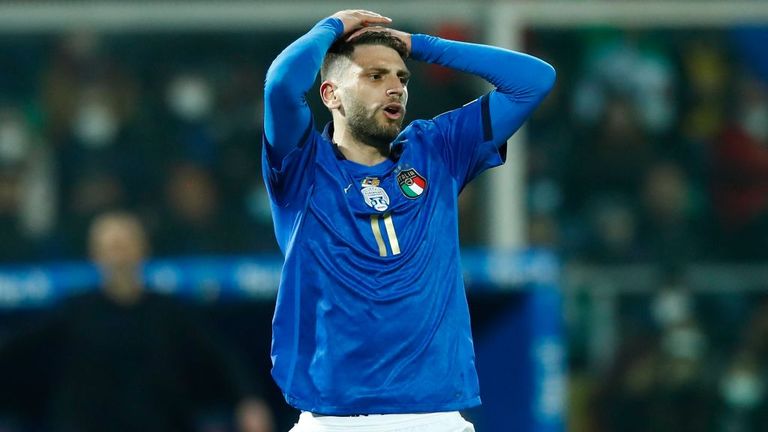 A Itália foi derrotada pela Macedônia do Norte e suas esperanças na Copa do Mundo foram frustradas
