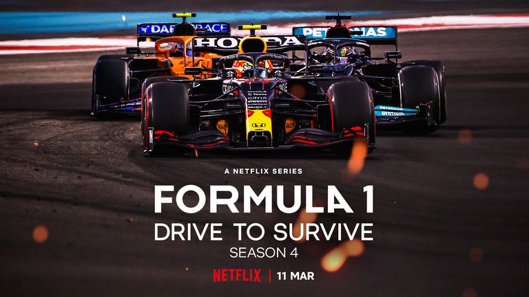 Drive To Survive Season 4 will be available to Netflix customers on Sky Q and Sky Glass