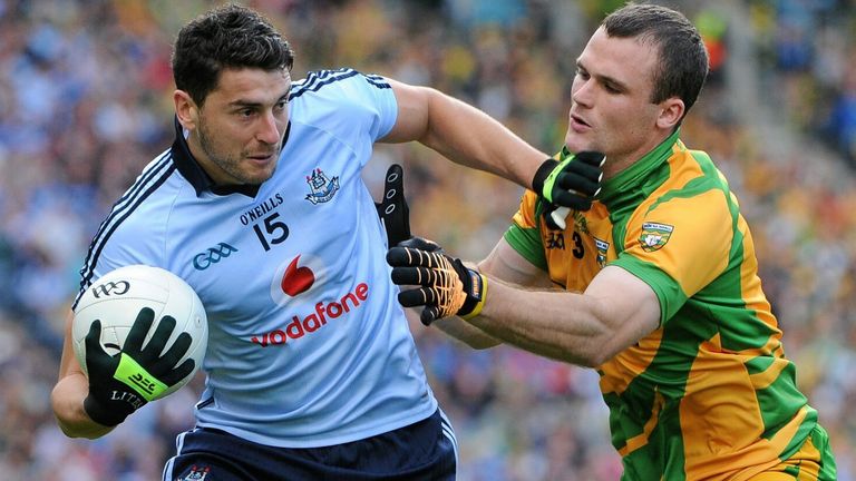 Dublin overcame Donegal in the 2011 All-Ireland semi-final, 0-8 to 0-6