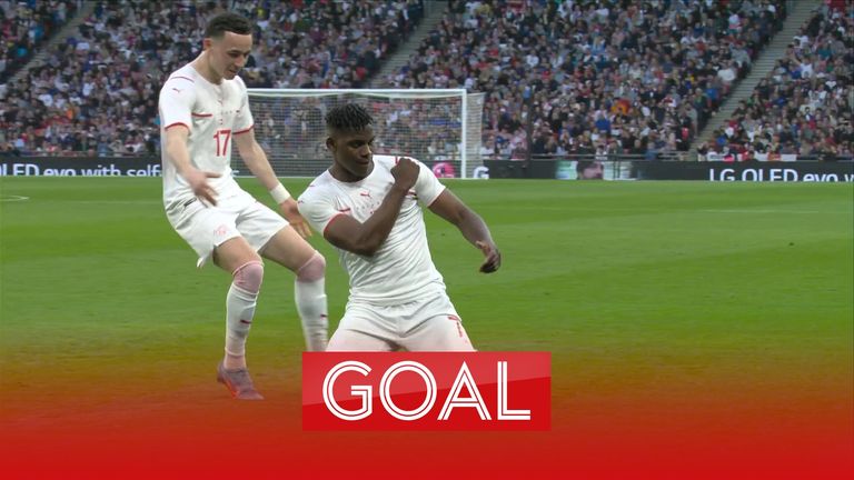 Embolo scores Switzerland&#39;s opener