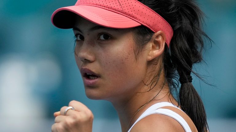 Emma Raducanu is ready to make her singles debut in the Billie Jean King Cup for Great Britain 

