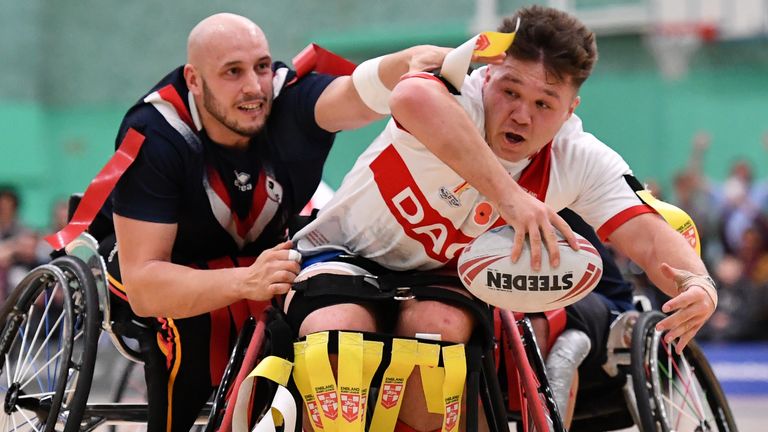 England and France will face off in a mid-season wheelchair international in Manchester