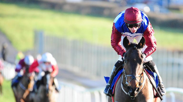 Escaria Ten and Jack Kennedy win the Irish Stallion Farms EBF Beginners Steeplechase at Thurles