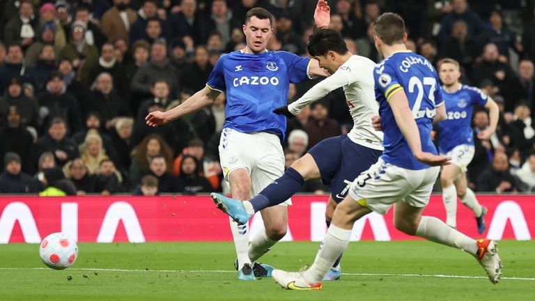 Heung-min Son steers home Spurs' second