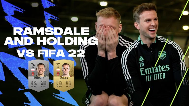 Fifa 22 Vs (Ramsdale and Holding)