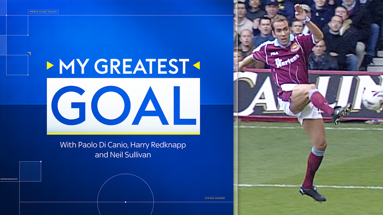Paolo di Canio, Harry Redknapp and Neil Sullivan recall the Italian's sublime volley for West Ham against Wimbledon in 2000.