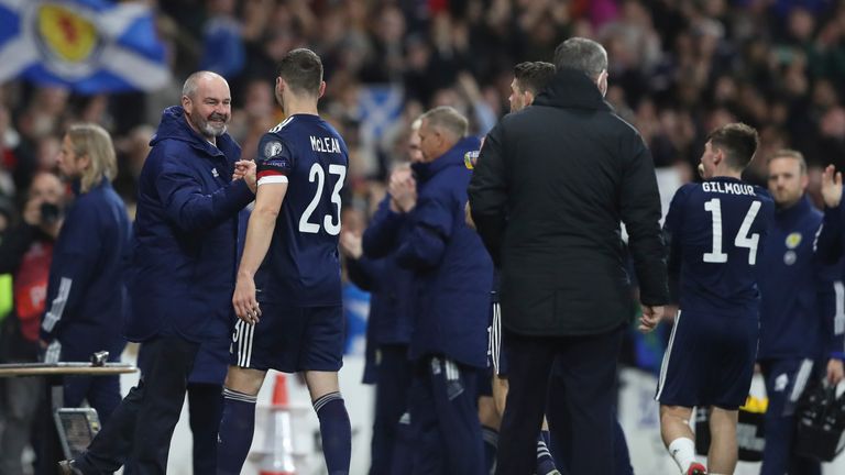 Despite having seen their World Cup qualifying playoff against Ukraine postponed, Scotland manager Steve Clarke is nonetheless looking forward to his side&#39;s upcoming friendlies.