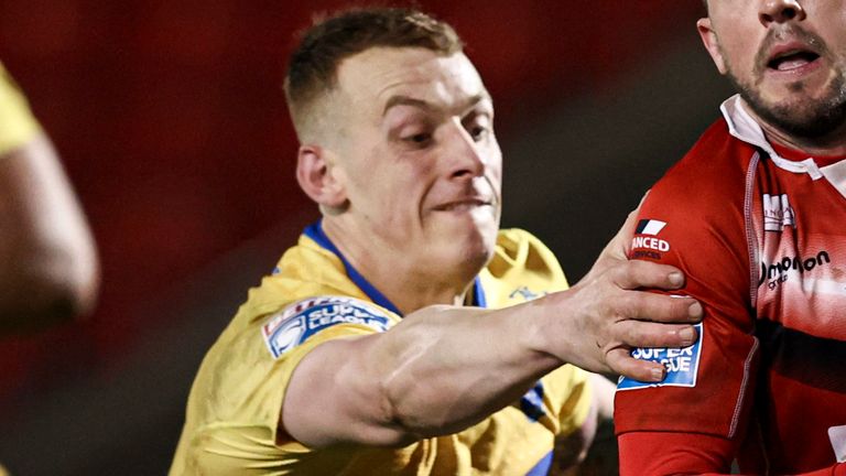 Frankie Halton scored a try for Hull KR against Salford
