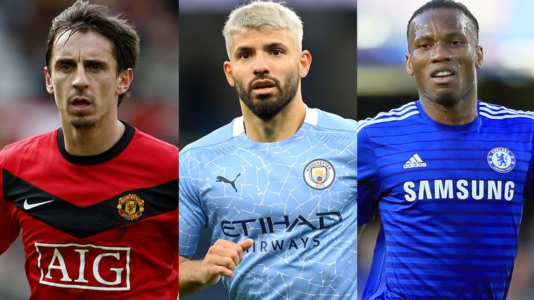 Gary Neville, Sergio Aguero and Didier Drogba among 25-man shortlist for Premier  League Hall of Fame | Football News | Sky Sports
