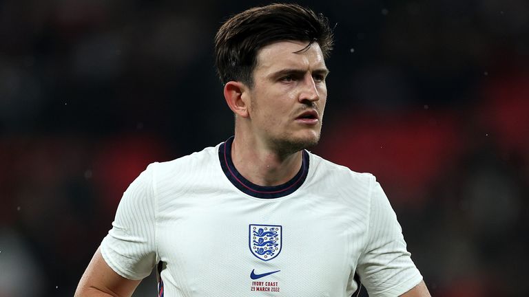 Harry Maguire was booed by England fans at Wembley