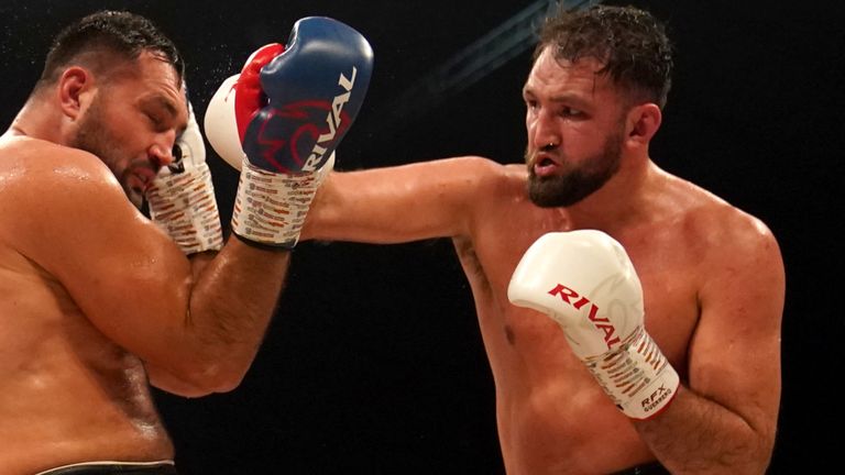 Hughie Fury beat Christian Hammer (PA)