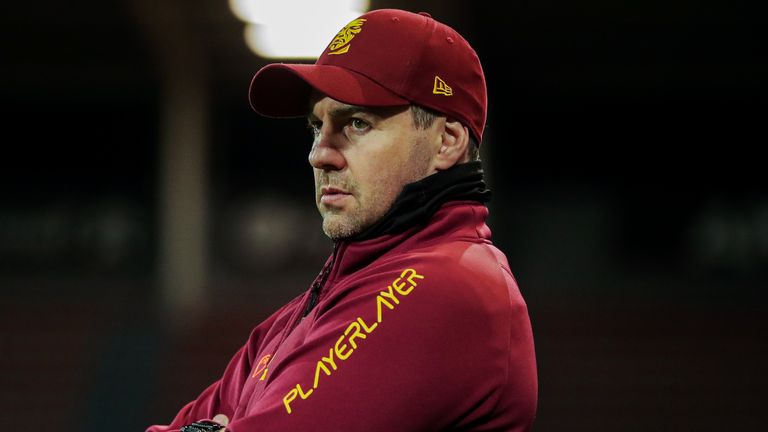 Picture by Alex Whitehead/SWpix.com - 12/02/2022 - Rugby League - Betfred Super League: Round 1 - Toulouse Olympique XIII vs Huddersfield Giants - Stade Ernest-Wallon, Toulouse, France - Huddersfield’s Head Coach Ian Watson.