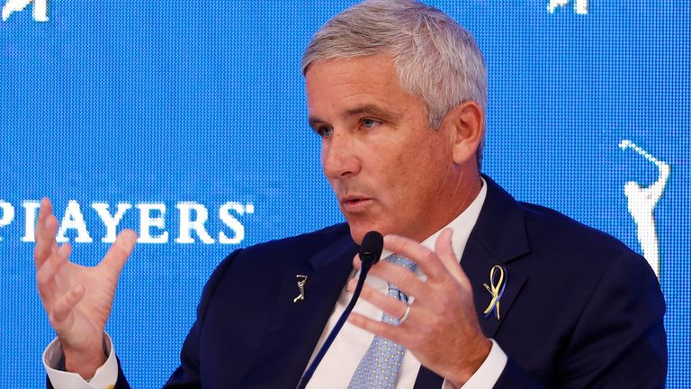 PGA Tour commissioner Jay Monahan said they 'intend to make our case clearly and vigorously'