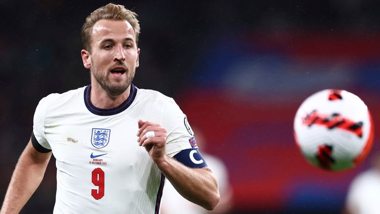 England captain Harry Kane