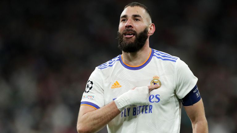 Karim Benzema scored a stunning second-half hat-trick