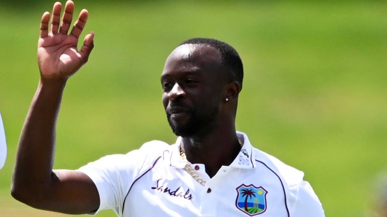 West Indies bowler Kemar Roach