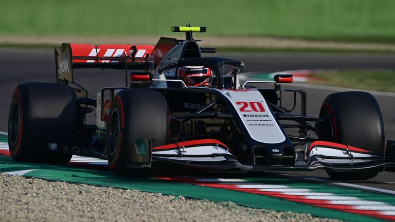 Kevin Magnussen drove four seasons for Haas (AP)