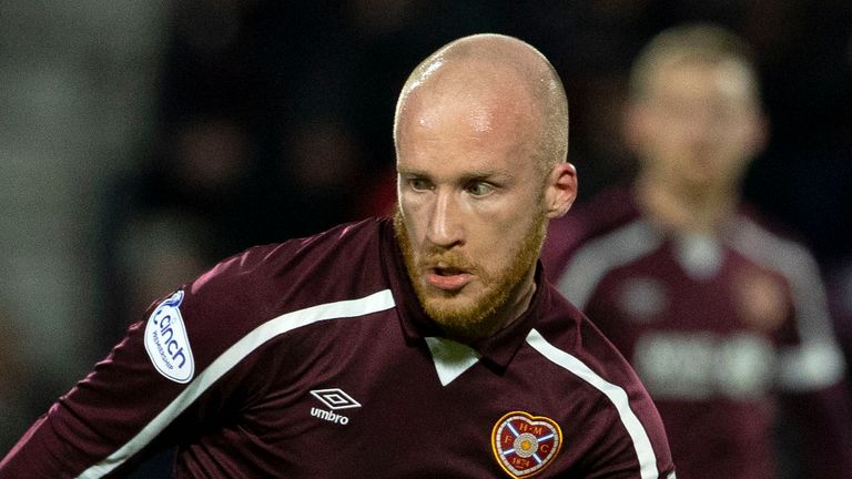 March brought Hearts striker Liam Boyce&#39;s ninth goal of the season
