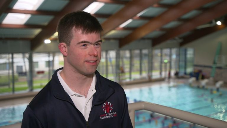 Mark Evens' dream is to compete at the Paralympics