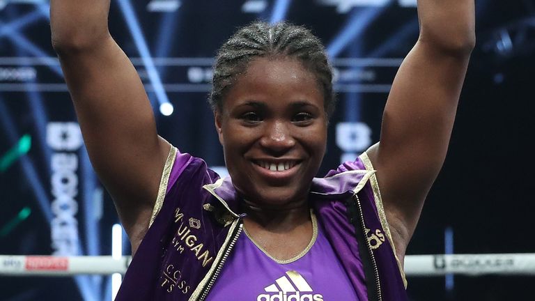  Caroline Dubois celebrates victory (pic: Lawrence Lustig)