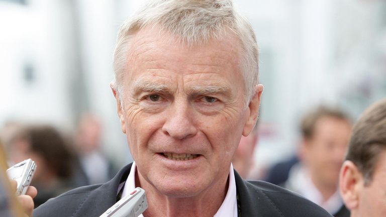 Max Mosley was president of the FIA from 1993 to 2009