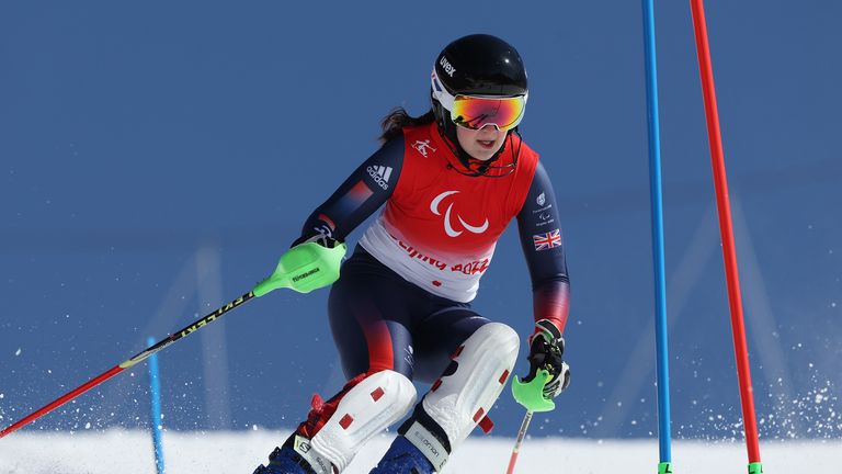 Menna Fitzpatrick added a bronze medal to her silver from earlier in the Beijing Winter Paralympics