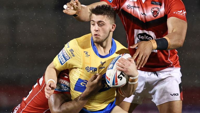 Mikey Lewis starred in Hull KR's win over Salford