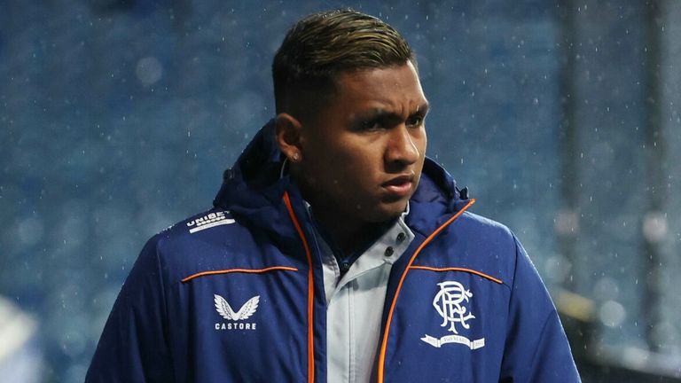 Rangers & # 39;  Alfredo Morelos left international duty early due to a thigh injury