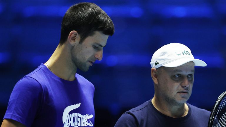 Novak Djokovic has parted ways with coach Marian Vadja